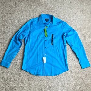 Apt. 9 Men's Blue Dress Shirt